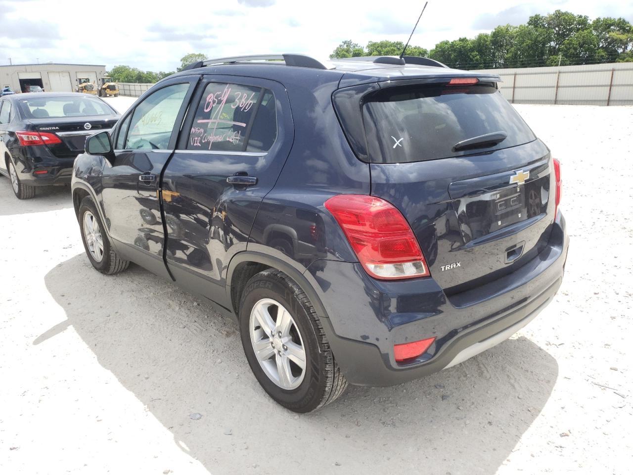 Photo 3 from auction – 2019 CHEVROLET TRAX 1LT with VIN 3GNCJLSB9KL278421