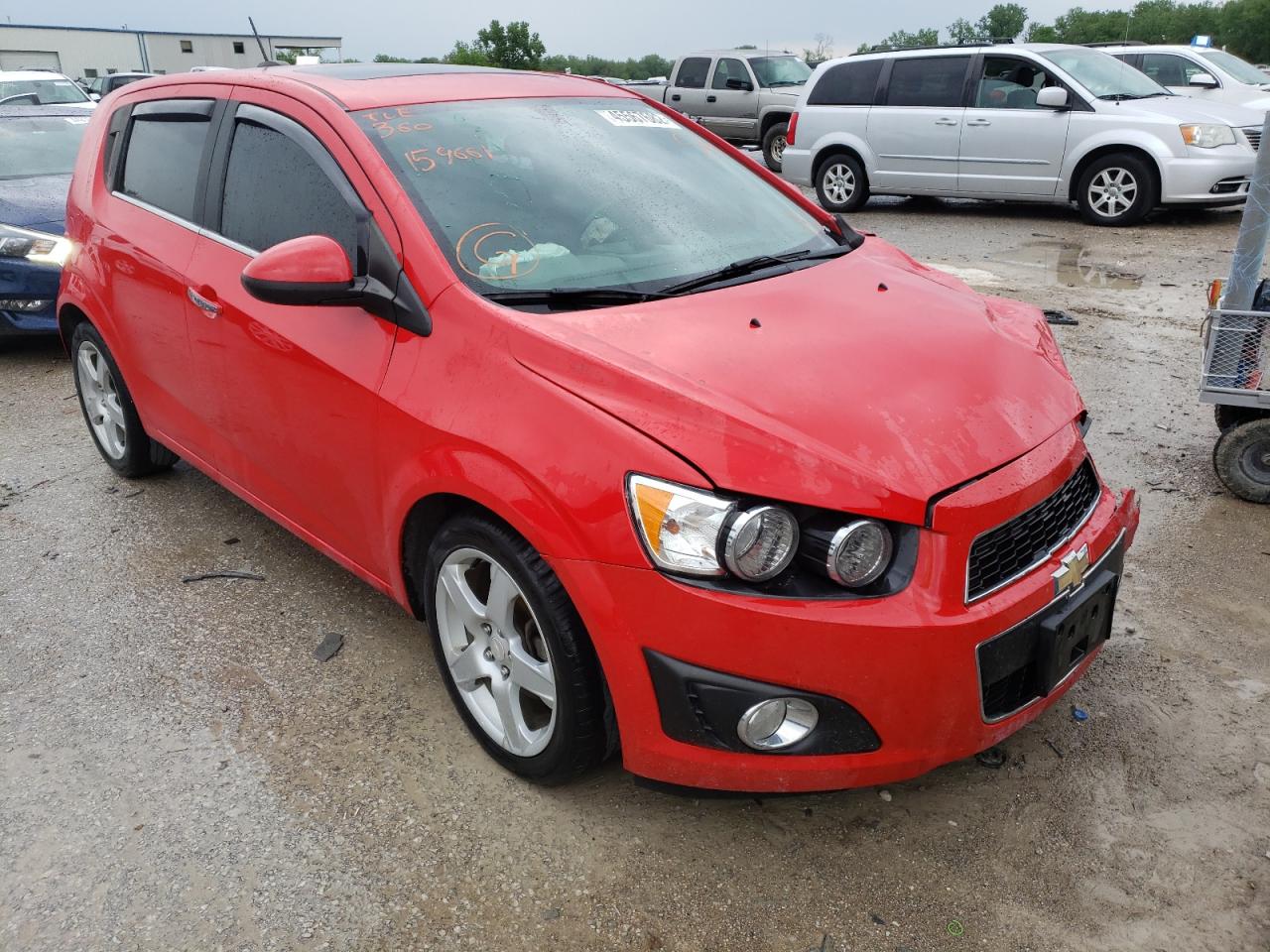 CHEVROLET SONIC LTZ 2015 with VIN 1G1JE6SB1F4159661 - Photo from auction