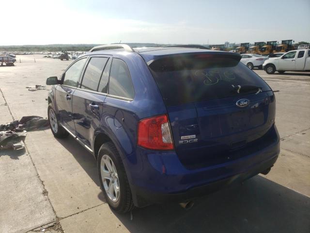 Photo 3 from auction – 2014 FORD EDGE SEL with VIN 2FMDK3JC6EBB60830