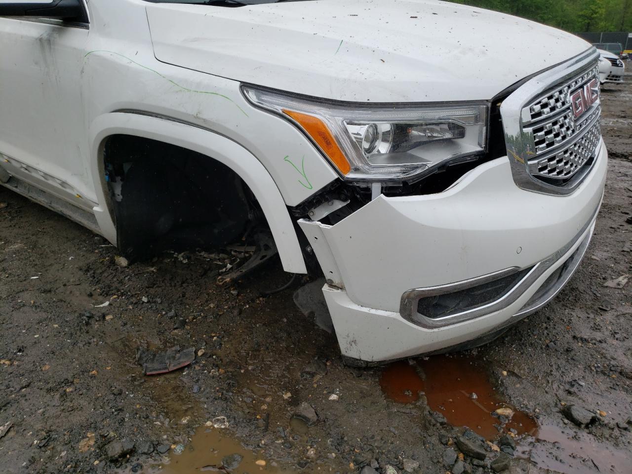 Photo 9 from auction – 2017 GMC ACADIA DEN with VIN 1GKKNPLS0HZ172900