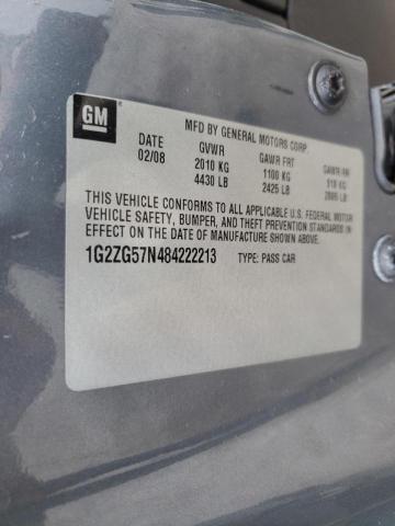 Photo 10 from auction – 2008 PONTIAC G6 BASE with VIN 1G2ZG57N484222213