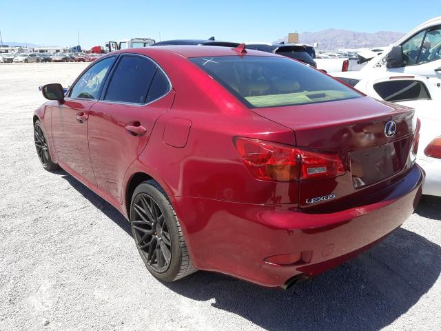 Photo 3 from auction – 2007 LEXUS IS 250 with VIN JTHBK262472028291