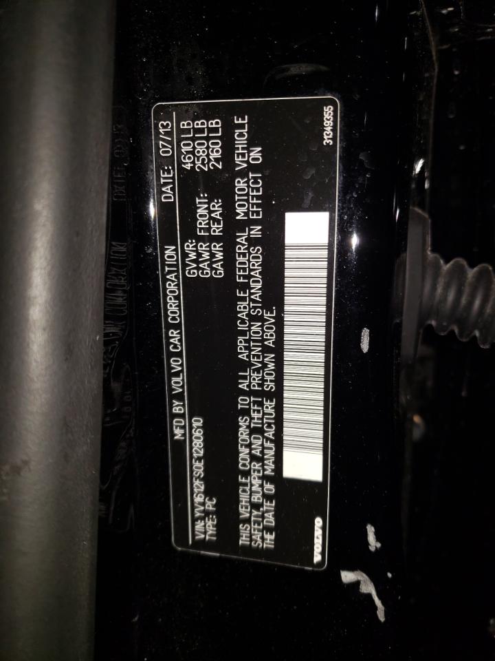 Photo 10 from auction – 2014 VOLVO S60 T5 with VIN YV1612FS0E1280610