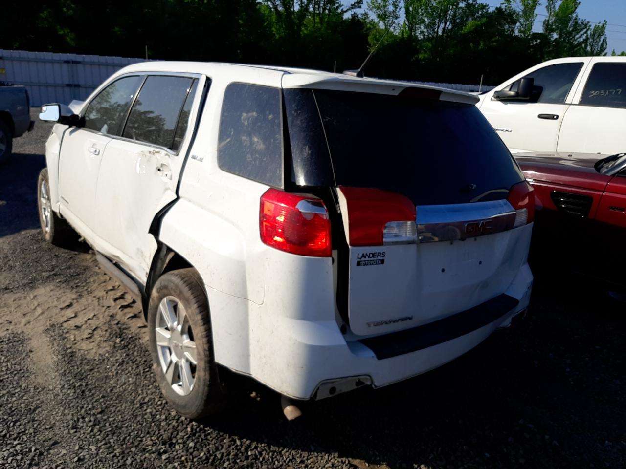 Photo 3 from auction – 2012 GMC TERRAIN SL with VIN 2GKALMEK6C6338211