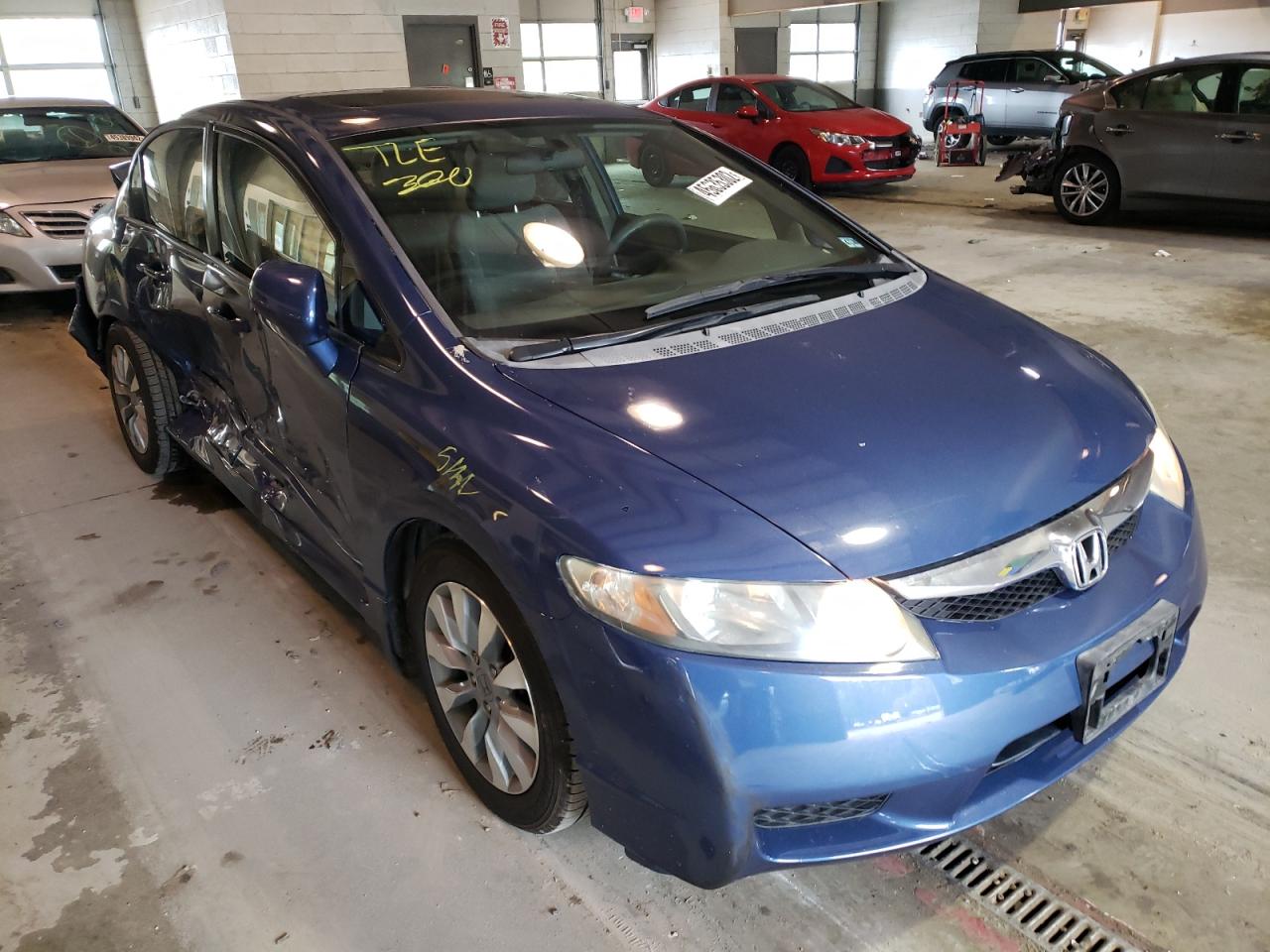 Photo 1 from auction – 2009 HONDA CIVIC EX with VIN 2HGFA16809H546012