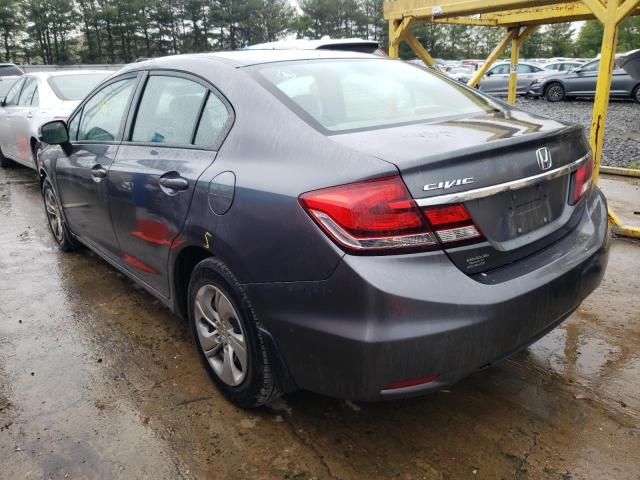 Photo 3 from auction – 2013 HONDA CIVIC LX with VIN 19XFB2F53DE211872