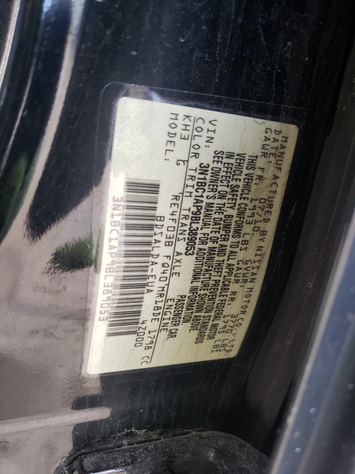 Photo 10 from auction – 2011 NISSAN VERSA S with VIN 3N1BC1AP9BL389053