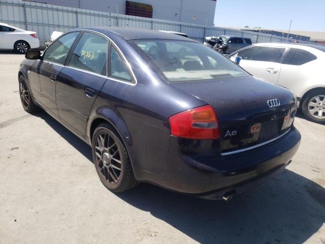 Photo 3 from auction – 2002 AUDI A6 2.7T QU with VIN WAULD64B42N130009