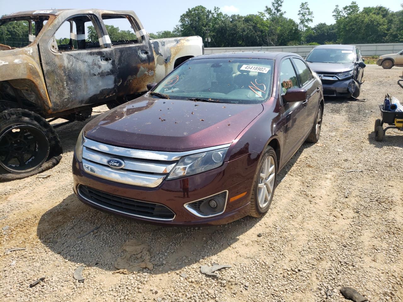 Photo 2 from auction – 2011 FORD FUSION SEL with VIN 3FAHP0JG1BR102944