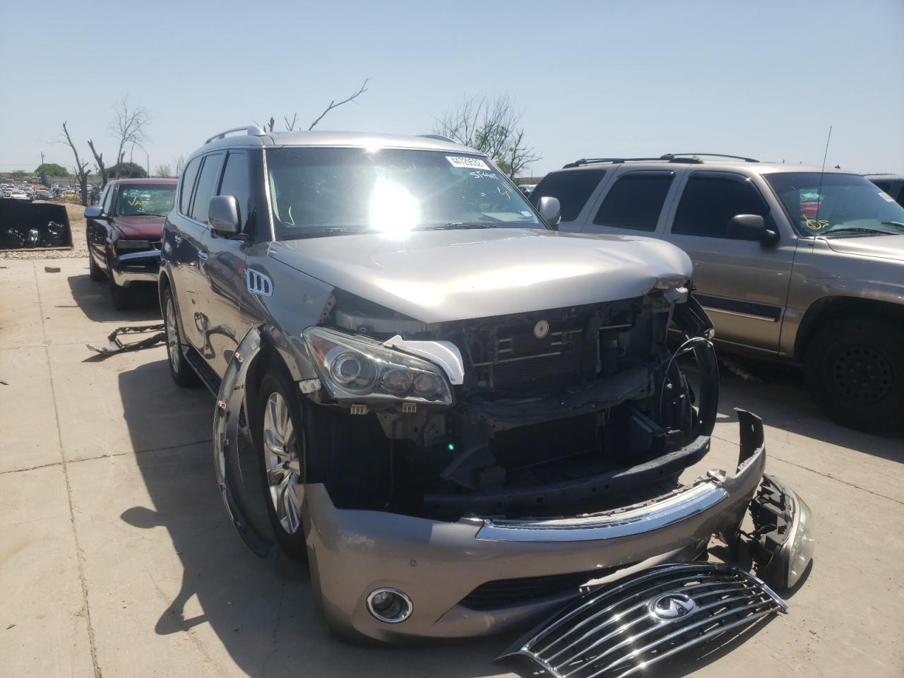 INFINITI QX56 2013 with VIN JN8AZ2NF0D9530073 - Photo from auction