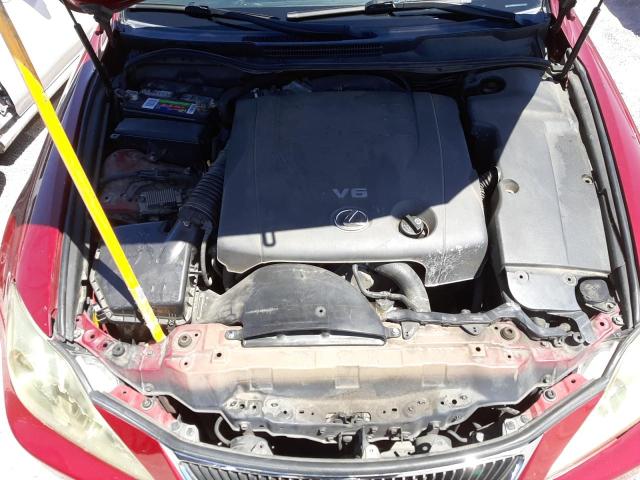 Photo 7 from auction – 2007 LEXUS IS 250 with VIN JTHBK262472028291