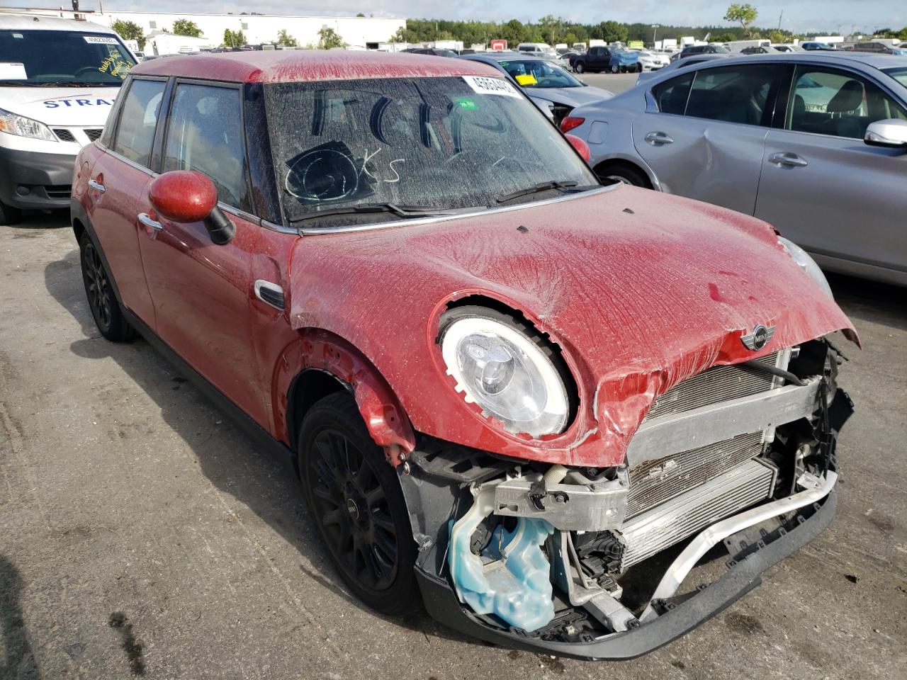 MINI COOPER 2017 with VIN WMWXU1C30H2F77142 - Photo from auction