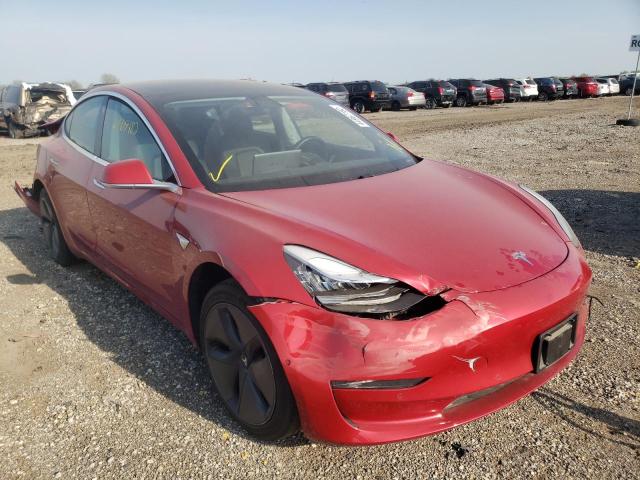 TESLA MODEL 3 2020 with VIN 5YJ3E1EA9LF703608 - Photo from auction