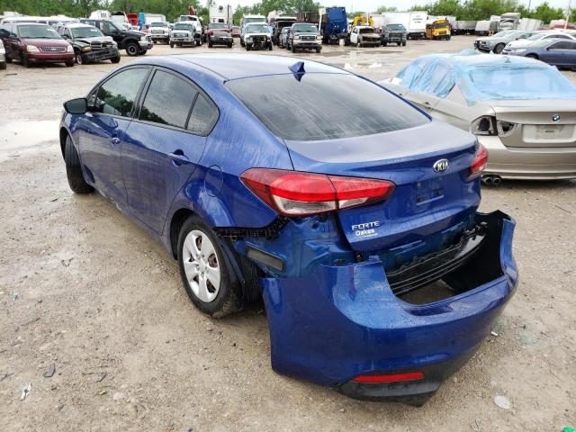 Photo 3 from auction – 2017 KIA FORTE LX with VIN 3KPFK4A78HE052843