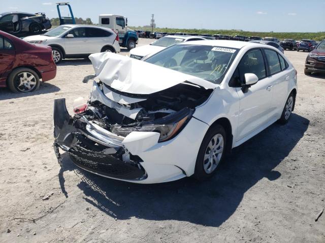 Photo 2 from auction – 2022 TOYOTA COROLLA LE with VIN JTDEPMAE1NJ198236