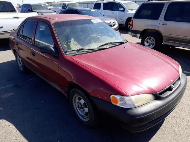 TOYOTA COROLLA VE 2000 with VIN 1NXBR12E2YZ312141 - Photo from auction