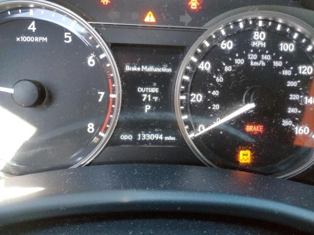 Photo 8 from auction – 2014 LEXUS GS 350 with VIN JTHBE1BL5E5043684