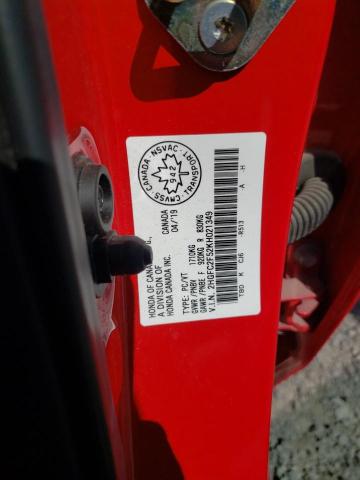 Photo 10 from auction – 2019 HONDA CIVIC LX with VIN 2HGFC2F52KH021349