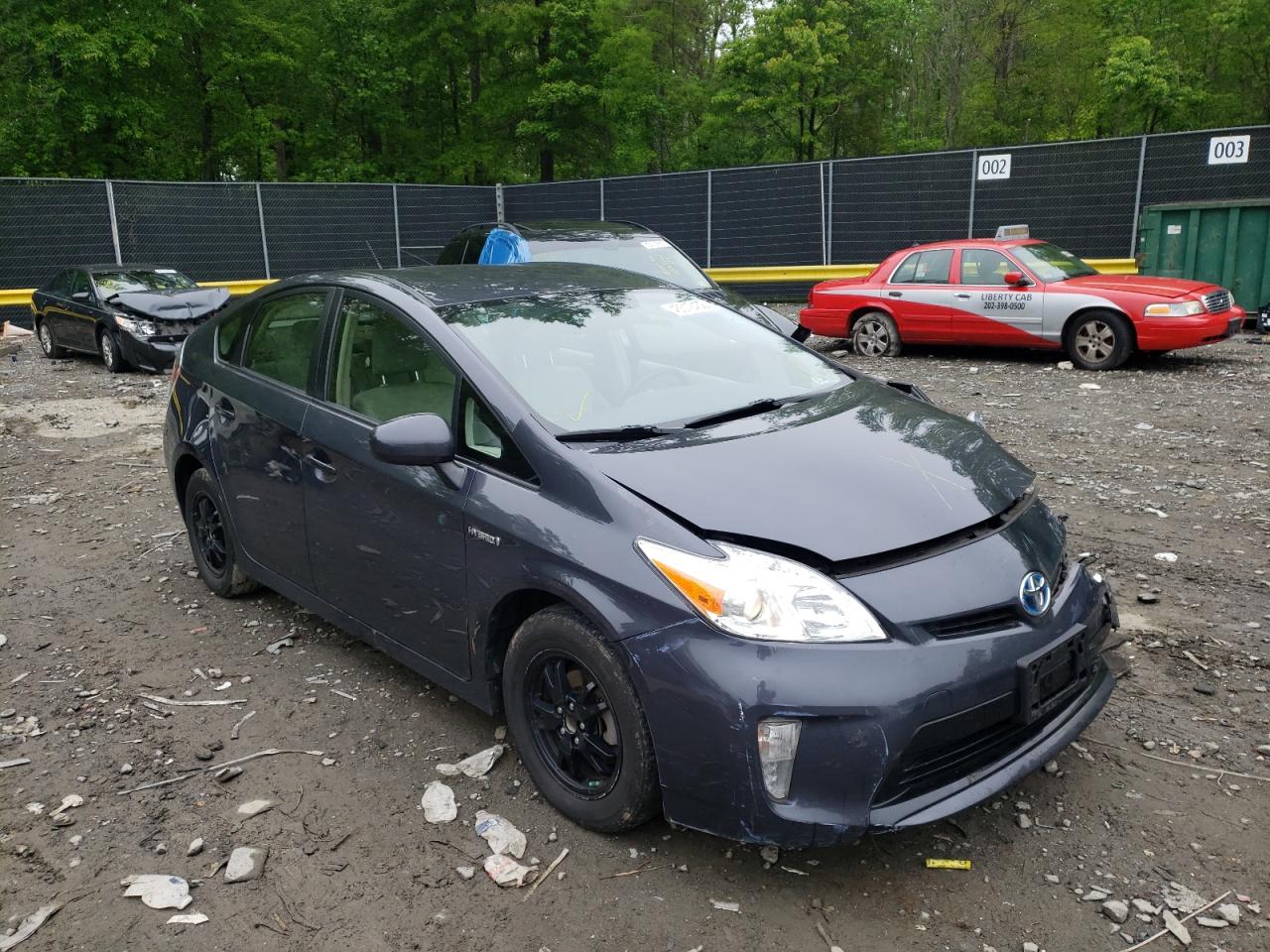 Photo 1 from auction – 2013 TOYOTA PRIUS with VIN JTDKN3DUXD1727008