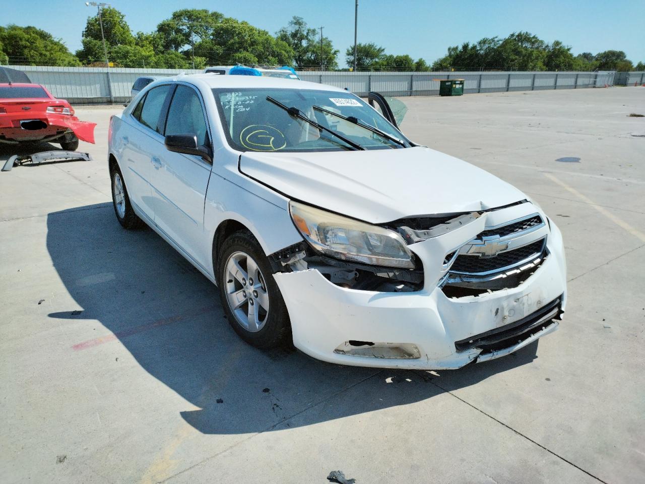 CHEVROLET MALIBU LS 2013 with VIN 1G11B5SA0DF131670 - Photo from auction