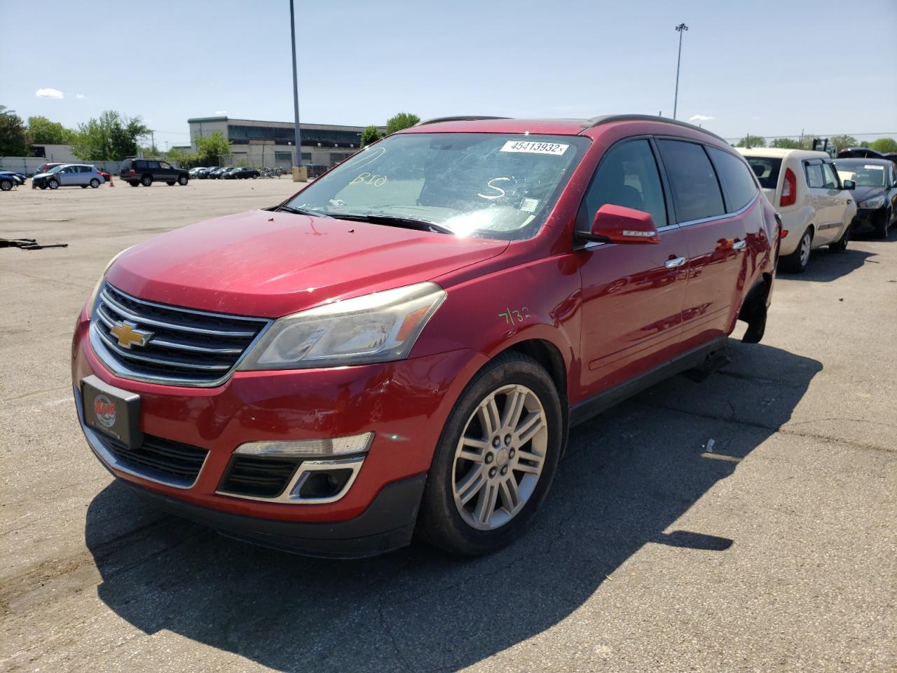 Photo 2 from auction – 2013 CHEVROLET TRAVERSE L with VIN 1GNKRGKD8DJ219559
