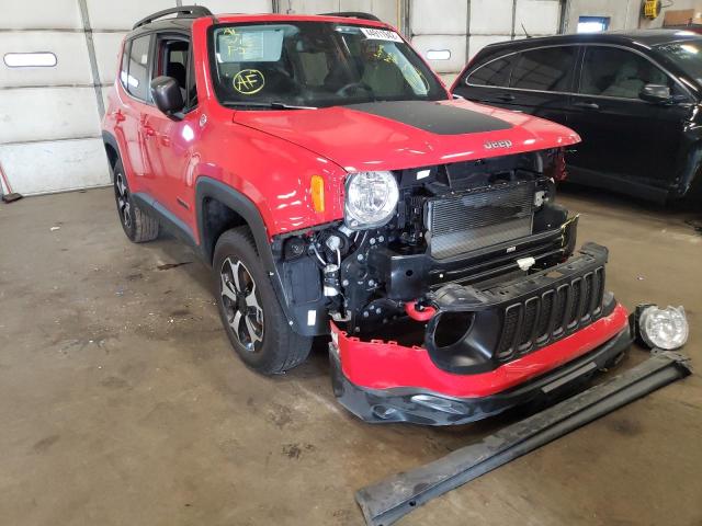 JEEP RENEGADE T 2021 with VIN ZACNJDC10MPM28596 - Photo from auction