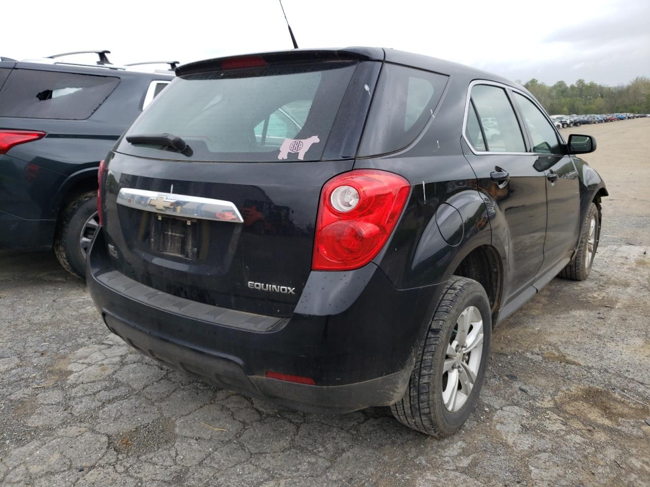 Photo 4 from auction – 2011 CHEVROLET EQUINOX LS with VIN 2CNFLCECXB6471990