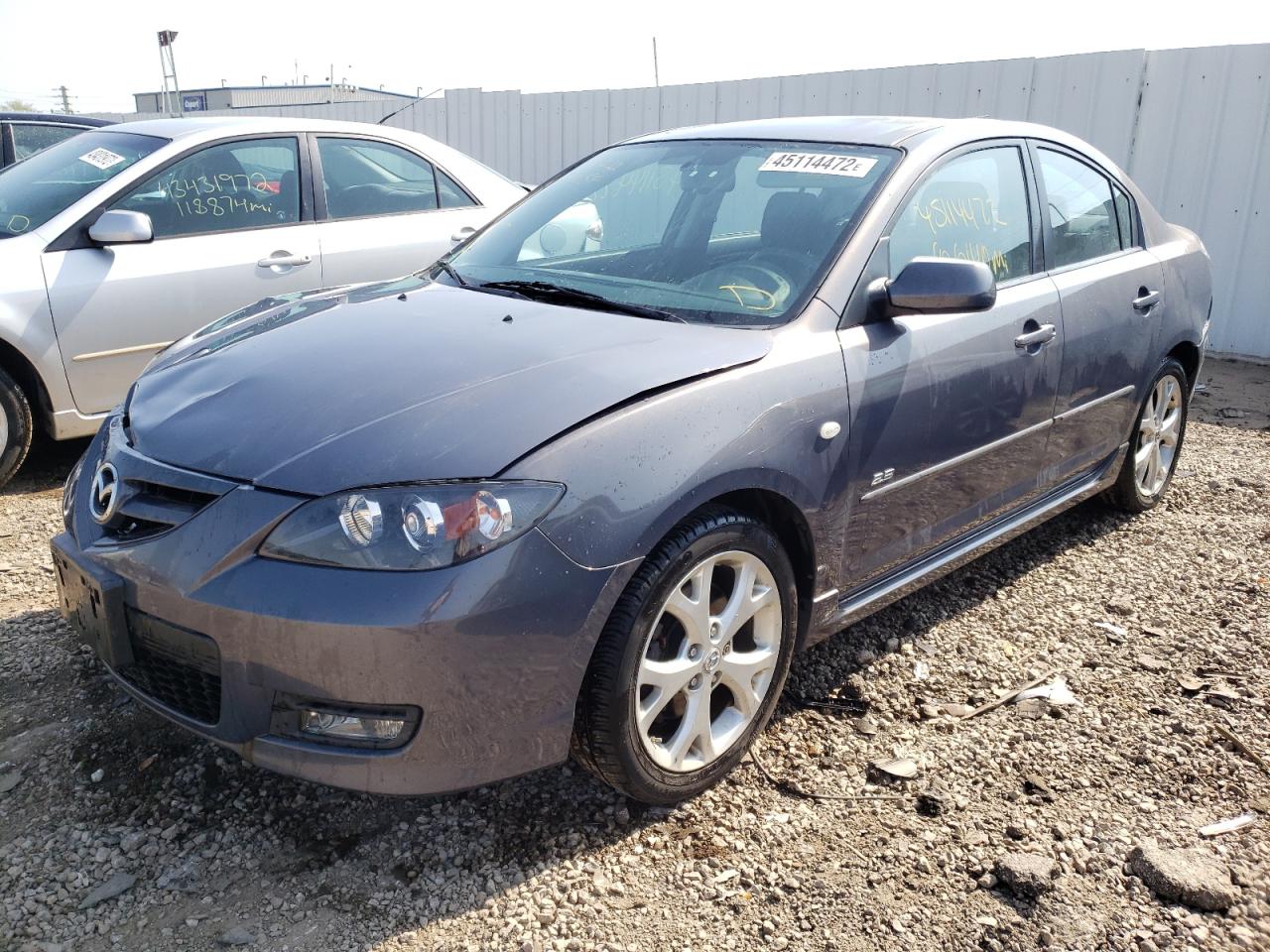 Photo 2 from auction – 2007 MAZDA 3 S with VIN JM1BK323471665242