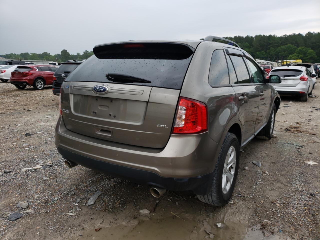Photo 4 from auction – 2014 FORD EDGE SEL with VIN 2FMDK3JCXEBA98736
