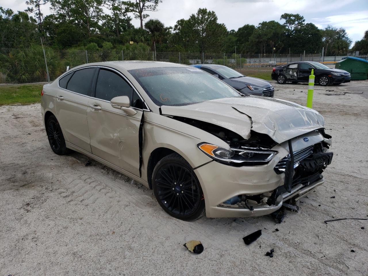 FORD FUSION TIT 2018 with VIN 3FA6P0D96JR151267 - Photo from auction