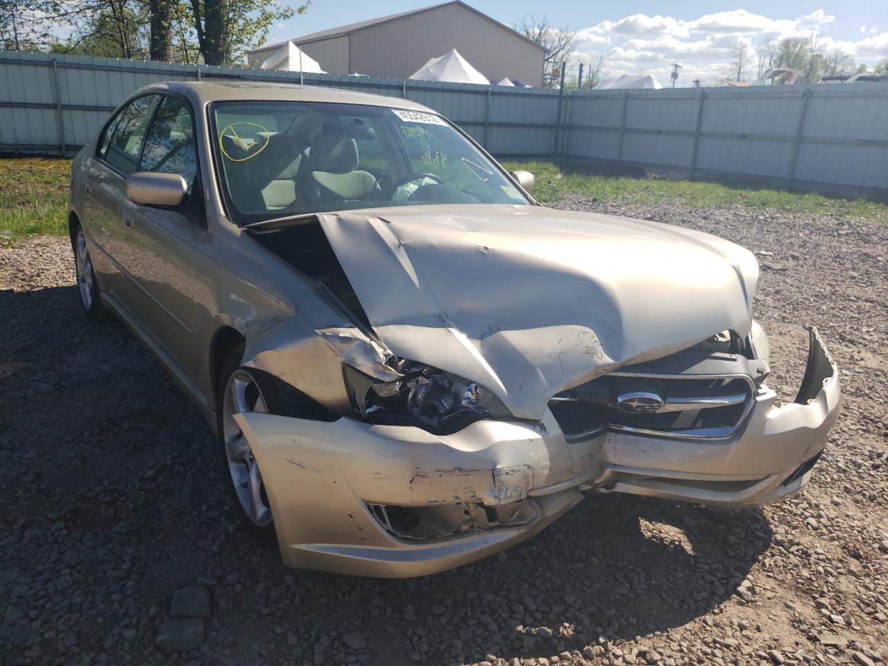 SUBARU LEGACY 2.5 2008 مع رقم تعريف المركبة 4S3BL616887216221 - صورة من المزاد