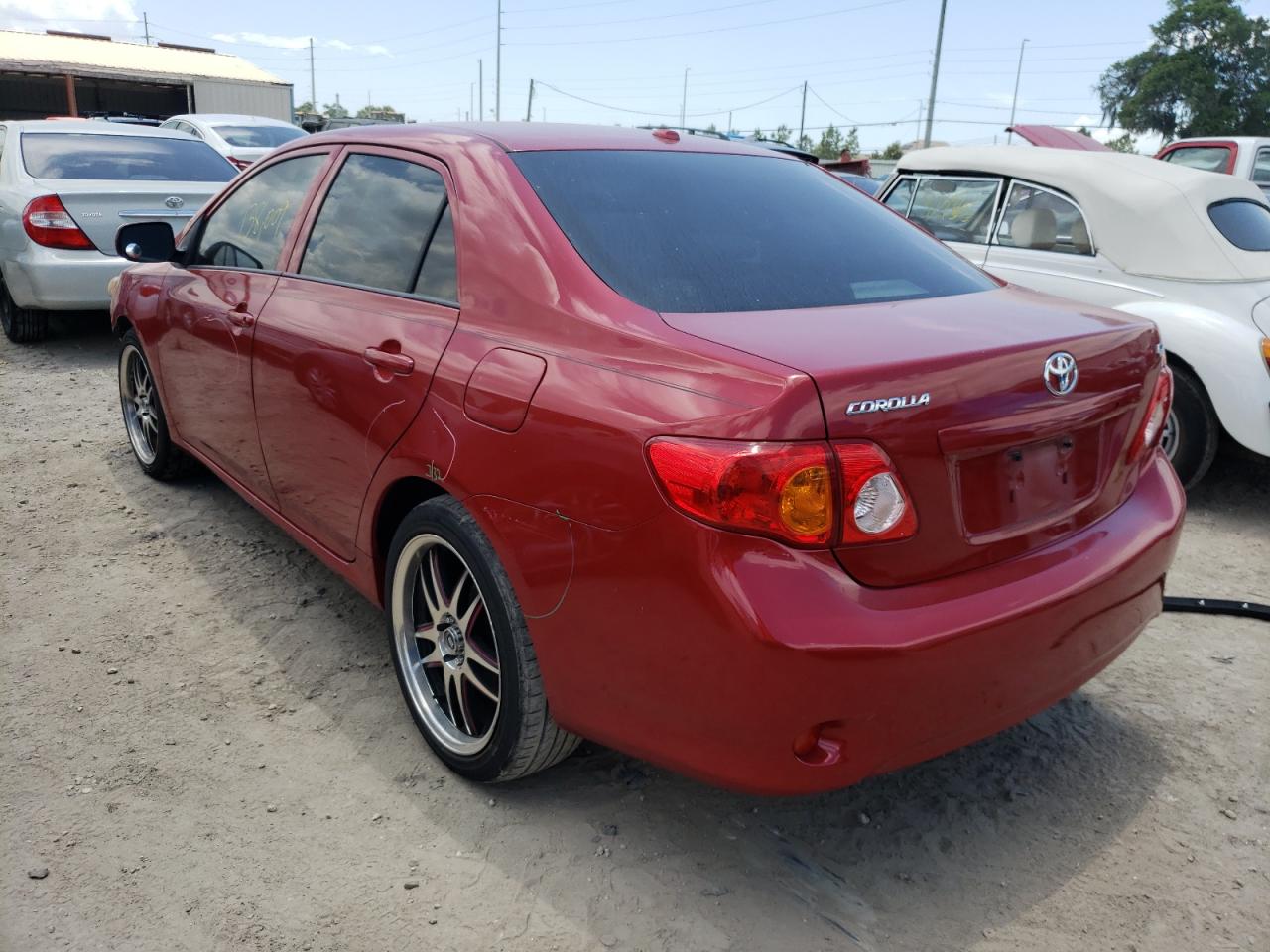 Photo 3 from auction – 2009 TOYOTA COROLLA BA with VIN JTDBL40E99J001027
