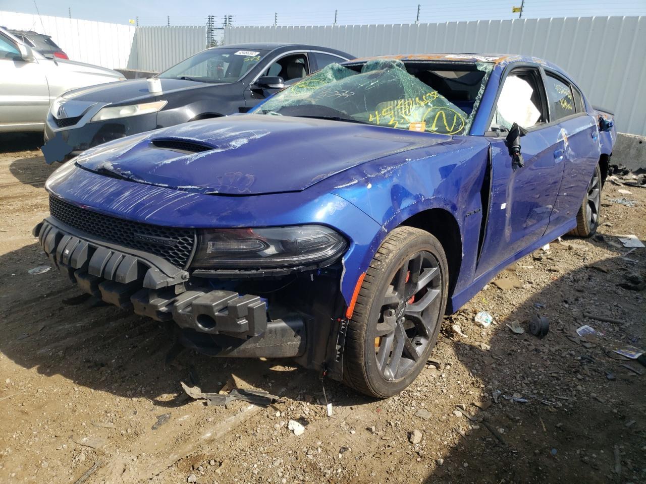 Photo 2 from auction – 2021 DODGE CHARGER R/ with VIN 2C3CDXCT3MH574386