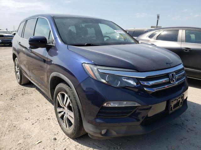 HONDA PILOT EX 2017 with VIN 5FNYF5H34HB008242 - Photo from auction