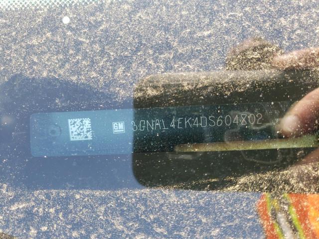 Photo 10 from auction – 2013 CHEVROLET CAPTIVA LT with VIN 3GNAL4EK4DS604802