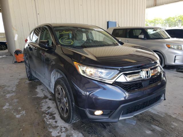 HONDA CR-V EX 2017 with VIN 7FARW1H55HE033704 - Photo from auction