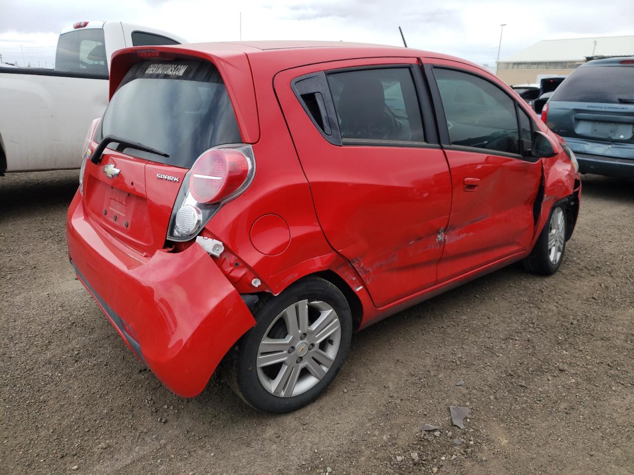 Photo 4 from auction – 2014 CHEVROLET SPARK 1LT with VIN KL8CD6S94EC522175