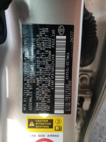 Photo 10 from auction – 2016 TOYOTA CAMRY LE with VIN 4T4BF1FK1GR524249