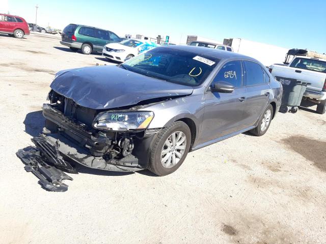 Photo 2 from auction – 2015 VOLKSWAGEN PASSAT S with VIN 1VWAT7A33FC042499