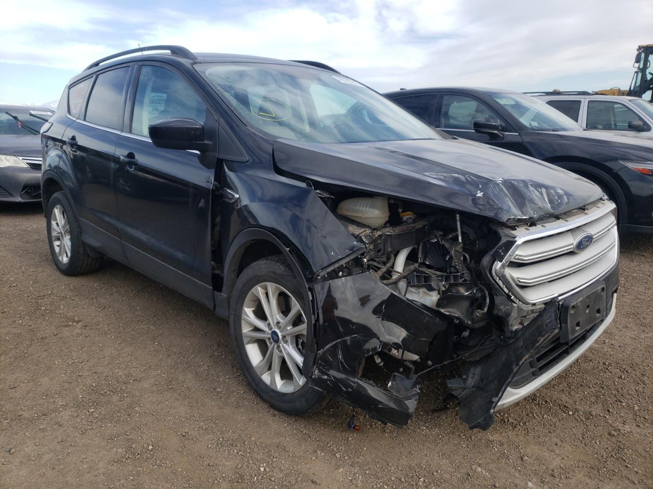 FORD ESCAPE SEL 2018 with VIN 1FMCU9HD4JUC89502 - Photo from auction