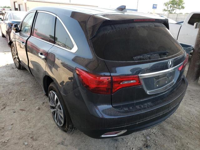 Photo 3 from auction – 2015 ACURA MDX TECHNO with VIN 5FRYD3H49FB008025