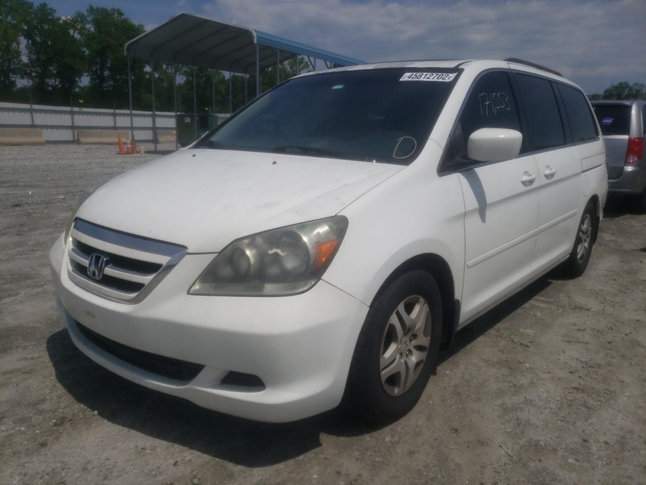 Photo 2 from auction – 2007 HONDA ODYSSEY EX with VIN 5FNRL38677B429771