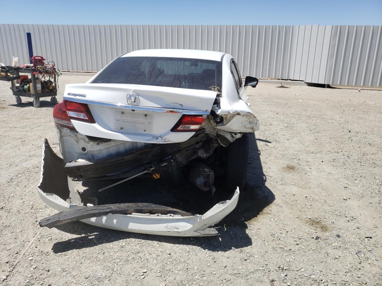 Photo 9 from auction – 2014 HONDA CIVIC EXL with VIN 19XFB2F95EE230279