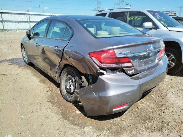 Photo 3 from auction – 2015 HONDA CIVIC LX with VIN 19XFB2F54FE029679
