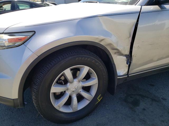Photo 9 from auction – 2005 INFINITI FX35 with VIN JNRAS08W55X218957