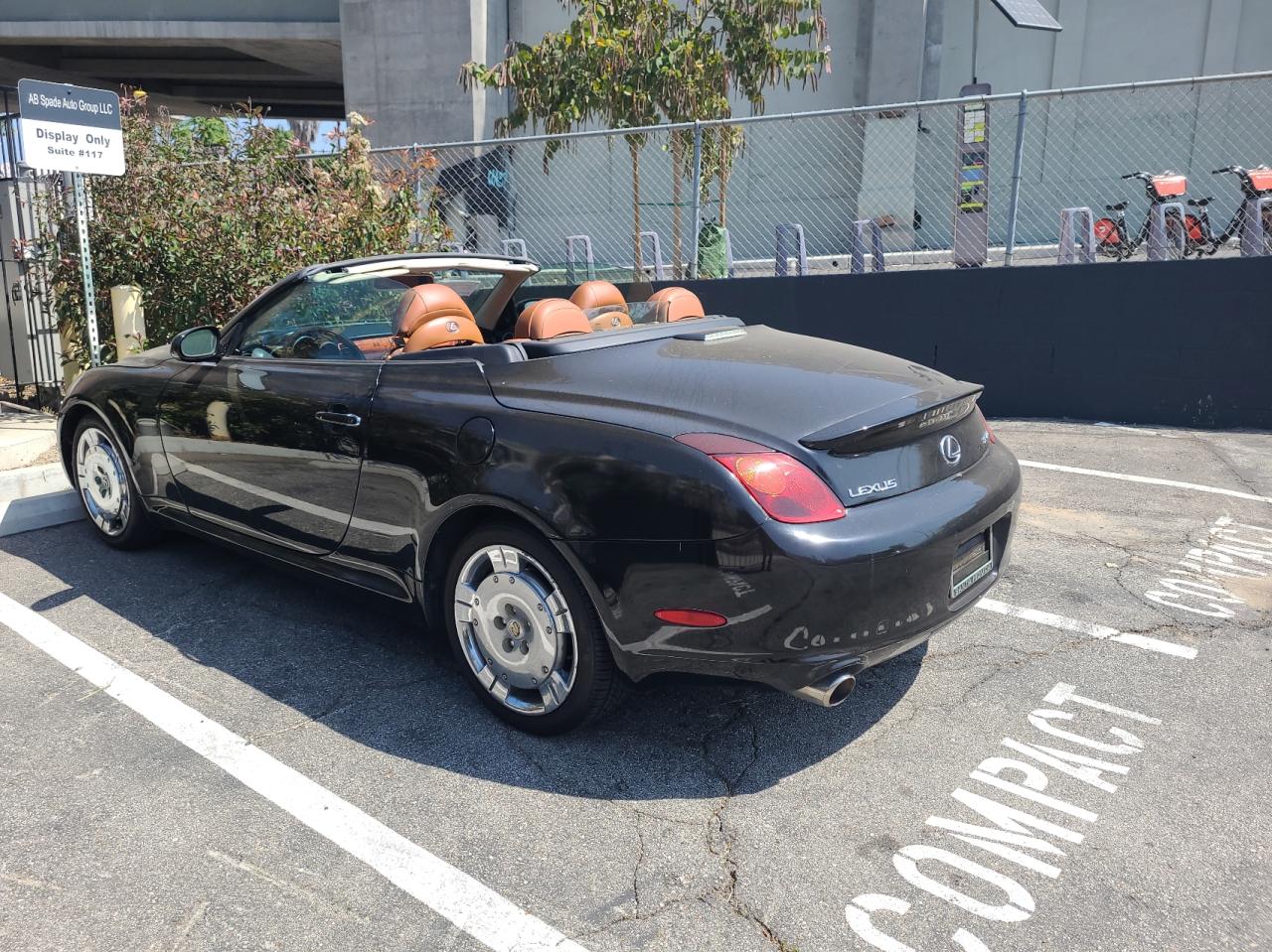 Photo 3 from auction – 2002 LEXUS SC 430 with VIN JTHFN48Y320024369