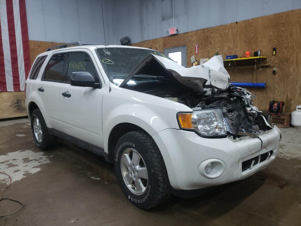 FORD ESCAPE XLT 2012 with VIN 1FMCU0DG3CKC71275 - Photo from auction