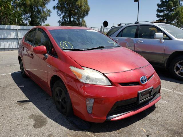 TOYOTA PRIUS 2013 with VIN JTDKN3DUXD1636451 - Photo from auction
