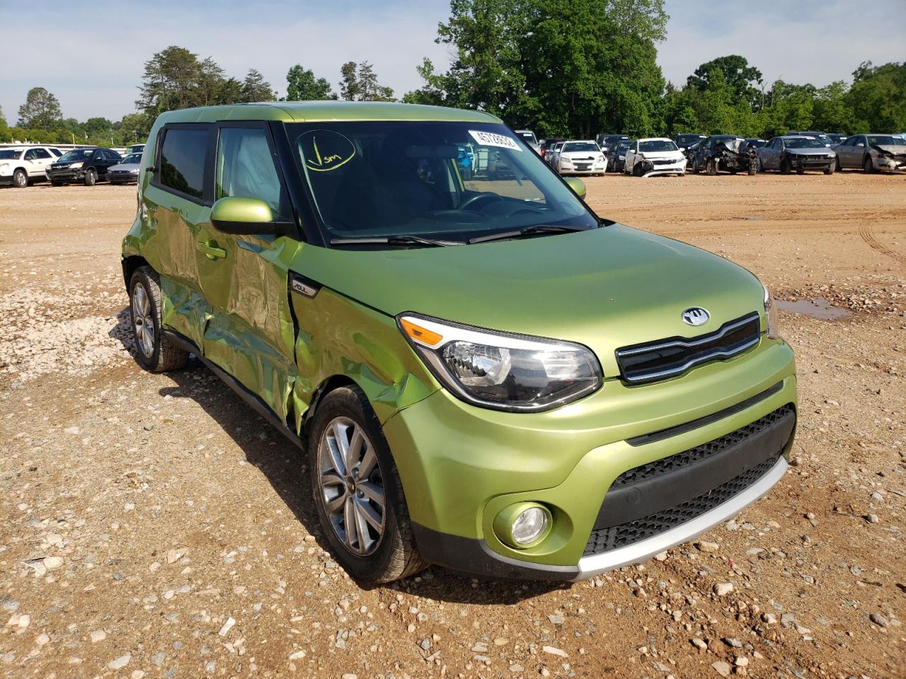 KIA SOUL + 2017 with VIN KNDJP3A56H7876697 - Photo from auction