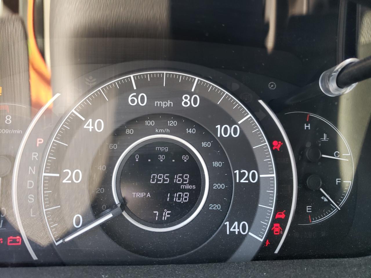 Photo 8 from auction – 2015 HONDA CR-V LX with VIN 5J6RM4H3XFL026804
